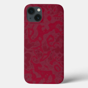 Case-Mate iPhone Case marbre rose et rouge