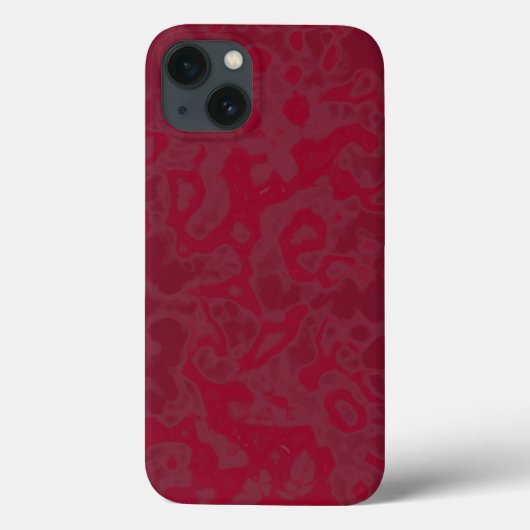 Coques Case-Mate iPhone marbre rose et rouge (Verso)