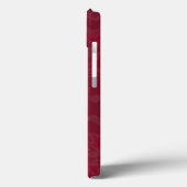 Coques Case-Mate iPhone marbre rose et rouge (Verso / Gauche)