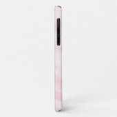 Coques Case-Mate iPhone marbre rose moderne Coque-Mate à peine là Pomme (Dos/Gauche)