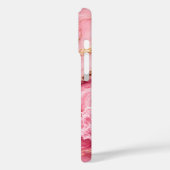 Coques Case-Mate iPhone Marbre Rose Océan Luxueux avec Veines Dorées (Verso / Gauche)