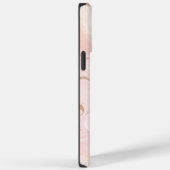 Coques Case-Mate iPhone Marbre Rose personnalisé (Verso / Droite)