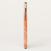 Coques Case-Mate iPhone Marbre rose Pierre poli Imitation & Monogramme (Dos/Gauche)