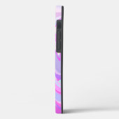 Coques Case-Mate iPhone Marbré rose violet Turquoise (Verso / Gauche)