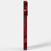 Coques Case-Mate iPhone Marbre rouge (Verso / Droite)