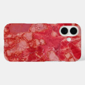 Coques Case-Mate iPhone Marbre rouge (Verso (horizontal))