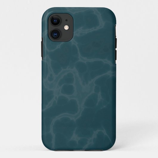 Coques Case-Mate iPhone Marbre sarcelle (Dos)