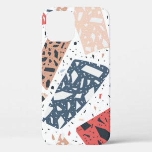 Case-Mate iPhone Case Marbre sol Terrazzo sans couture motif dessinée à
