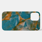 Coques Case-Mate iPhone marbre texture arrière - plan, breccia marbel natu (Verso (horizontal))