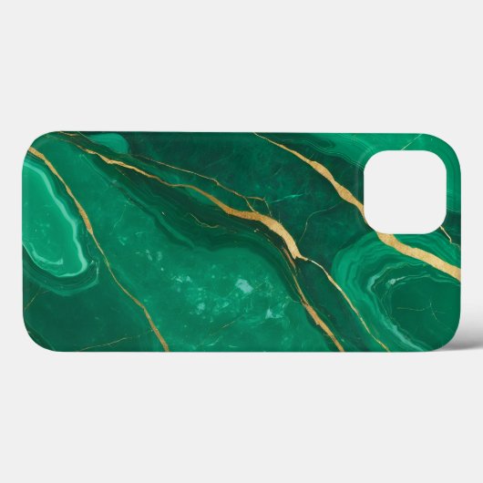Coques Case-Mate iPhone Marbre vert (Verso (horizontal))