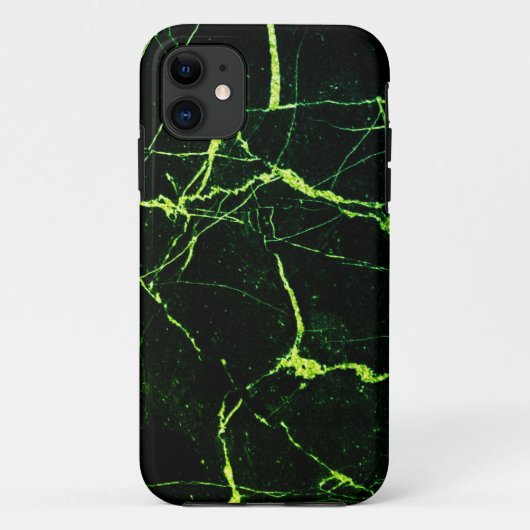 Coques Case-Mate iPhone Marbre vert clair (Dos)