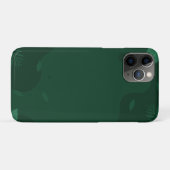 Coques Case-Mate iPhone Marbre vert Élégant Coque-Mate à peine là Pomme (Dos (Horizontal))