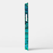 Coques Case-Mate iPhone Marbre vert & Or : Texture luxueuse (Verso / Droite)