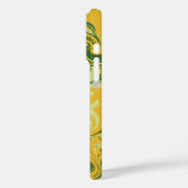 Coques Case-Mate iPhone Marbre vert - style marbré de papier (Verso / Gauche)