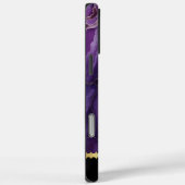 Coques Case-Mate iPhone Marbre violet avec veinage complexe (Verso / Droite)
