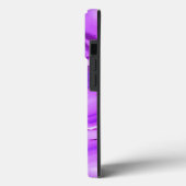 Coques Case-Mate iPhone Marbre violet exotique (Verso / Gauche)
