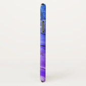 Coques Case-Mate iPhone Marbre violet exotique (Dos/Droite)