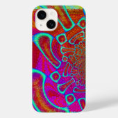 Coques Case-Mate iPhone Marche' Sur Sun Shine Psychedelic 3D (Verso)