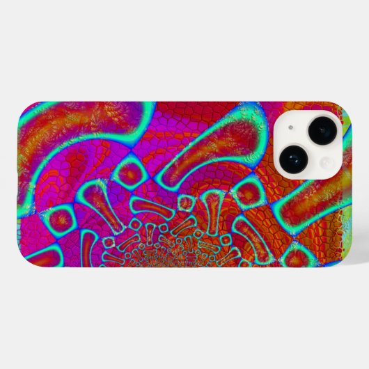 Coques Case-Mate iPhone Marche' Sur Sun Shine Psychedelic 3D (Verso (horizontal))