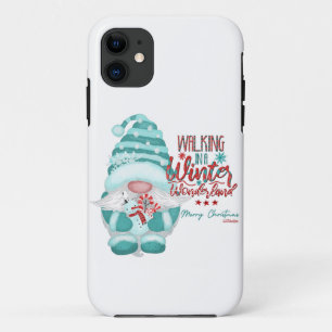 Case-Mate iPhone Case MARCHER DANS UN HIVER WONDERLAND gnome noël