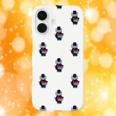 Coques Case-Mate iPhone Marching Band Drummer Cat Navy Blue Red Pattern