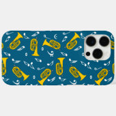 Coques Case-Mate iPhone Marching Baritone Music Notes Bass Clefs (Verso (horizontal))