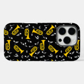 Coques Case-Mate iPhone Marching Baritone Music Notes Bass Clefs (Verso (horizontal))