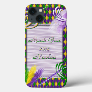 Etui iPhone 13 Mardi Gras 2014 Arlequin de la Nouvelle-Orléans