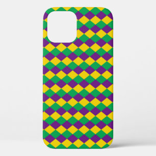 Case-Mate iPhone Case Mardi Gras Diamonds : Motif festif dynamique