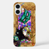 Coques Case-Mate iPhone MARDI GRAS MASQUERADE confetti parchemin (Verso)