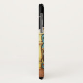 Coques Case-Mate iPhone MARDI GRAS MASQUERADE THÉÂTRE CAT Monogramme (Dos/Gauche)