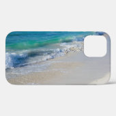 Coques Case-Mate iPhone Marée basse sur la plage des Caraïbes (Verso (horizontal))