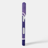 Coques Case-Mate iPhone Marées côtières violettes (Verso / Droite)