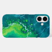 Coques Case-Mate iPhone Marées Turquoise : Une fuite Tropicale (Verso (horizontal))
