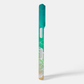Coques Case-Mate iPhone Marées Turquoise : Une fuite Tropicale (Verso / Droite)