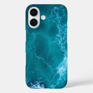 Coques iPhone 16 Marées Turquoise : Une fuite Tropicale