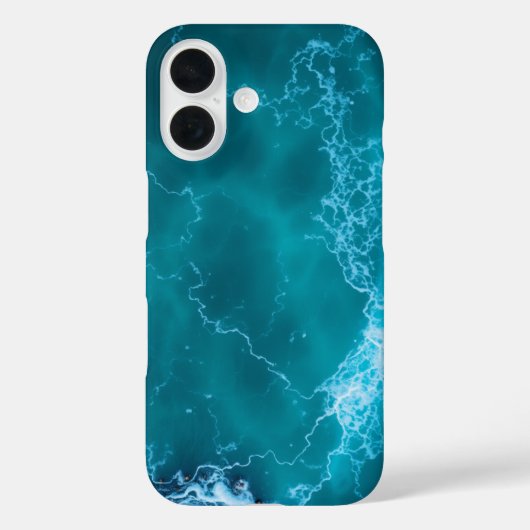 Coques Case-Mate iPhone Marées Turquoise : Une fuite Tropicale (Verso)