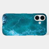 Coques Case-Mate iPhone Marées Turquoise : Une fuite Tropicale (Verso (horizontal))