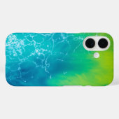Coques Case-Mate iPhone Marées Turquoise : Une fuite Tropicale (Verso (horizontal))