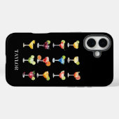 Coques Case-Mate iPhone Margarita Anyone Monogrammed (Verso (horizontal))