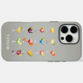 Coques Case-Mate iPhone Margarita Monogramme pour tous (Verso (horizontal))