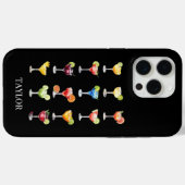 Coques Case-Mate iPhone Margarita N'importe Monogrammé (Verso (horizontal))