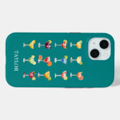 Coques Case-Mate iPhone Margaritas pour tous Monogramme (Verso (horizontal))