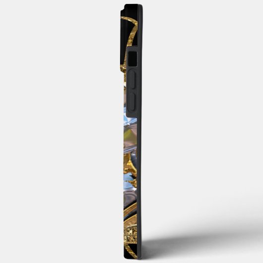 Coques Case-Mate iPhone Margo Spray unique monogramme élégant (Verso / Gauche)