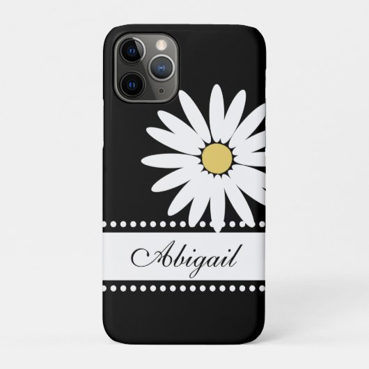 Coques Case-Mate iPhone Marguerite avec la couleur variable (Dos)