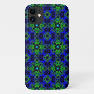 Case-Mate iPhone Case Marguerite, Fleurs marguerites en bleu vert noir