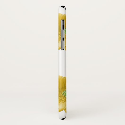 Coques Case-Mate iPhone Marguerite jaune (Dos/Gauche)