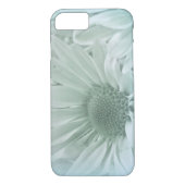 Coques Case-Mate iPhone marguerite macro en bleu turquoise (Dos)