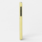 Coques Case-Mate iPhone marguerite noire sur en vichy (Dos/Gauche)