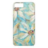 Coques Case-Mate iPhone Marguerites blanches sur le bleu (Dos)